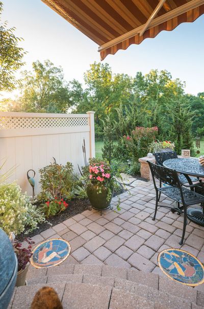 Patio and Privacy Screen