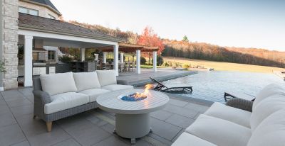 Fire Pit near Pool